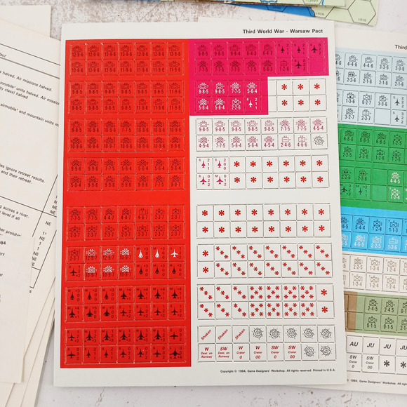 Third World War Battle for Germany GDW 1980 Strategy Game Cold War Theme - Picture 13 of 15